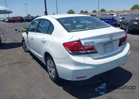 2015 Honda Civic Lx from USA, damaged, VIN 19XFB2F54FE289855